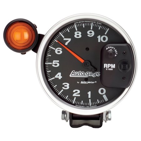 Autometer 5 inch 10,000 RPM Monster Shift Lite Pedestal Tachometer