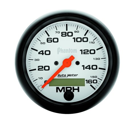 Autometer Phantom 3-3/8in 160 MPH In-Dash Electric Programmable Speedometer