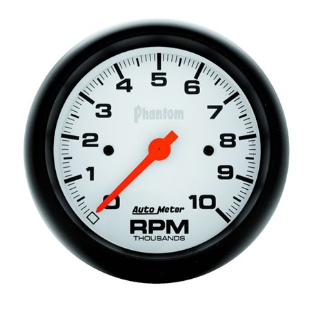 Autometer Phantom 3-3/8in 10000 PRM In-Dash Single Range Tachometer