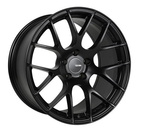 Enkei Raijin 18x9.5 15mm Offset 5x114.3 Bolt Pattern 72.6 Bore Diameter Matte Black Wheel