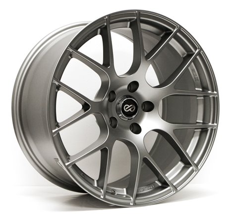 Enkei Raijin 18x9.5 15mm Offset 5x114.3 Bolt Pattern 72.6 Bore Titanium Gray Wheel *Min Qty 40*