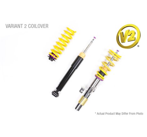 KW Coilover Kit V2 Honda Civic (all excl. Hybrid) w/ 14mm (0.55) front strut lower mounting bolt