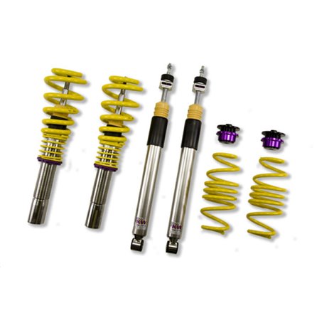 KW Coilover Kit V3 Audi A4 S4 (8K/B8) w/o electronic dampening controlSedan FWD + Quattro