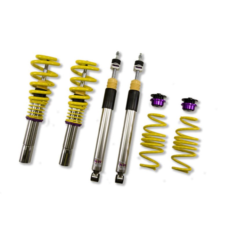 KW Coilover Kit V3 Audi A4 S4 (8K/B8) w/o electronic dampening controlSedan FWD + Quattro