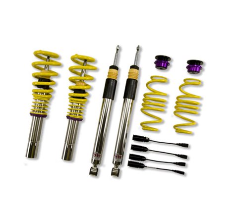 KW Coilover Kit V2 Audi A4 S4 (8K/B8) w/ electronic dampening controlSedan FWD + Quattro