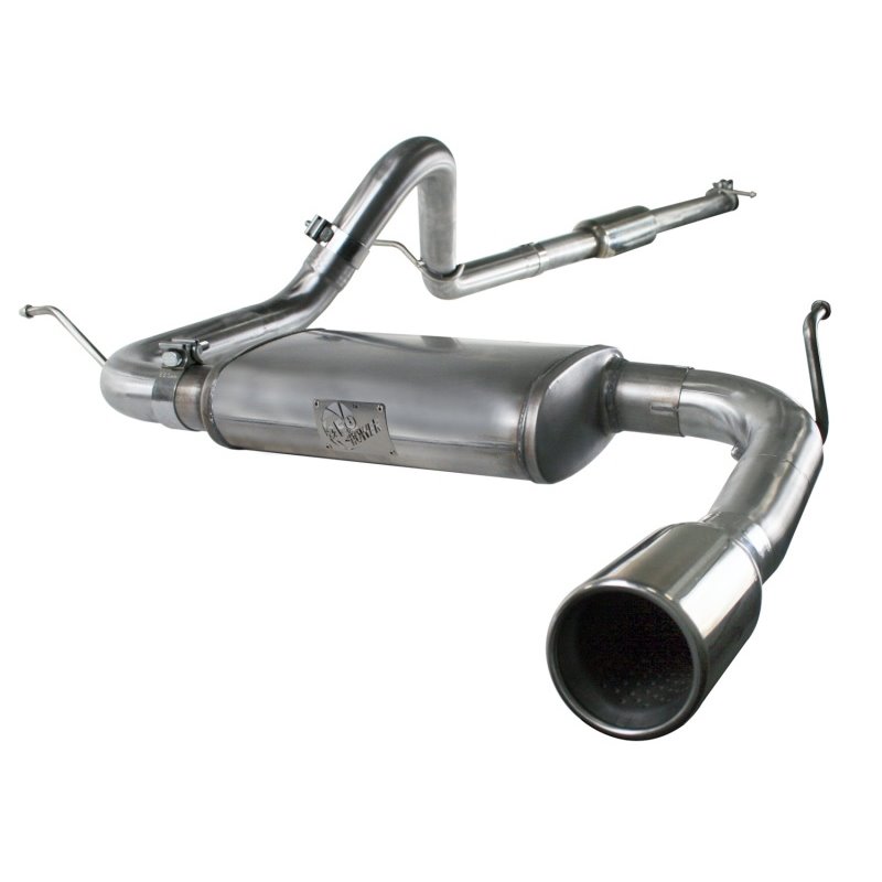 aFe MACHForce XP Exhausts Cat-Back SS-409 EXH CB Jeep Wrangler JK 3.8L 07-11 (4 Dr)