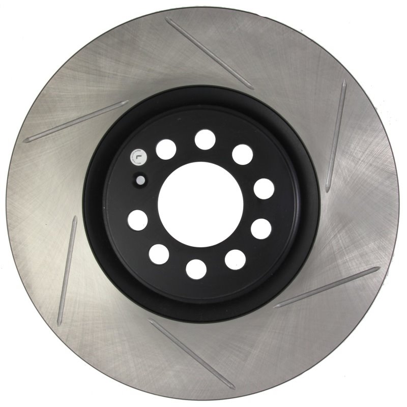 StopTech Power Slot 3/99-06 Audi TT/00-06 TT Quattro / 03-05 VW Golf GTi Left Front Slotted Rotor