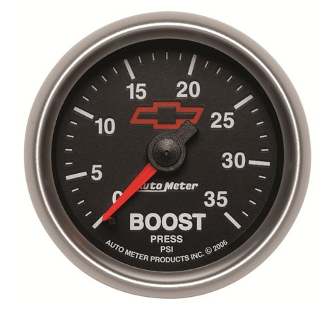 Autometer GM Mechanical 52mm 0-35 PSI Boost Gauge