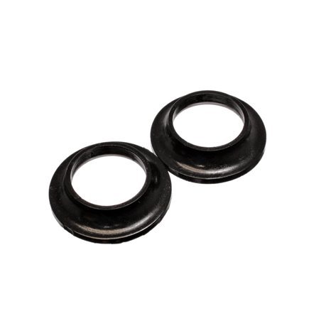 Energy Suspension 91-96 Chevrolet Full Size Black Rear Upper Coil Spring Isolators