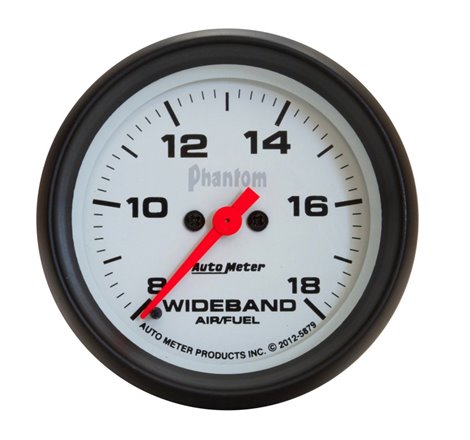 Autometer Phantom 2-5/8in Wideband Air Fuel Ratio Gauge