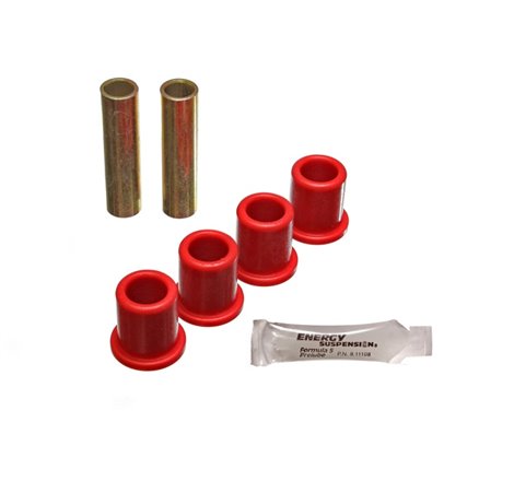 Energy Suspension 89-97 Ford Ranger Red Rear 2WD Frame Shackle Bushings Set