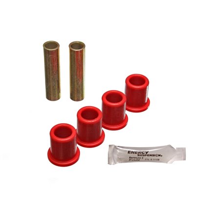 Energy Suspension 89-97 Ford Ranger Red Rear 2WD Frame Shackle Bushings Set