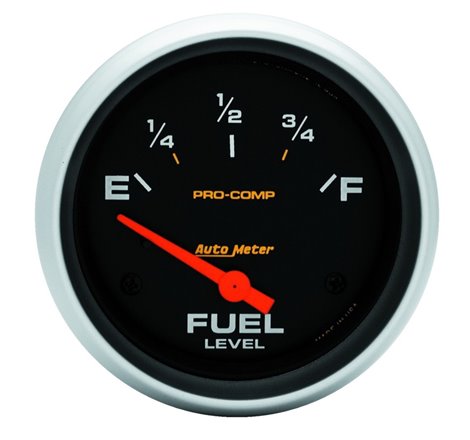 Autometer Pro-Comp 240E/33F Short Sweep Electronic Fuel Level Gauge