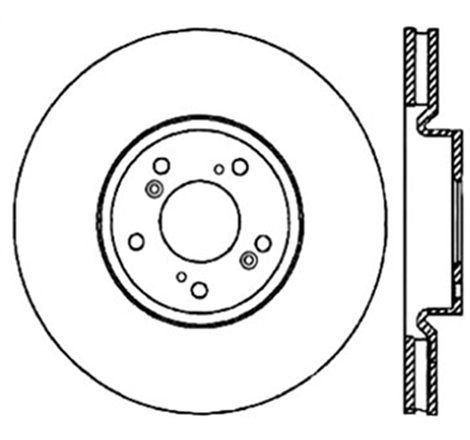 StopTech Power Slot 04-08 Accura TL (Brembo Caliber) Front Left Slotted CRYO Rotor