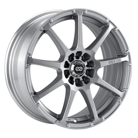 Enkei EDR9 18x7.5 5x100/114.3 45mm Offset 72.6 Bore Dia Silver Wheel