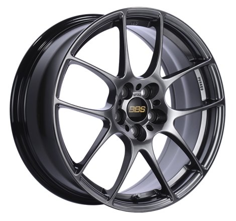 BBS RF 17x7.5 5x100 ET48 Diamond Black Wheel -70mm PFS/Clip Required