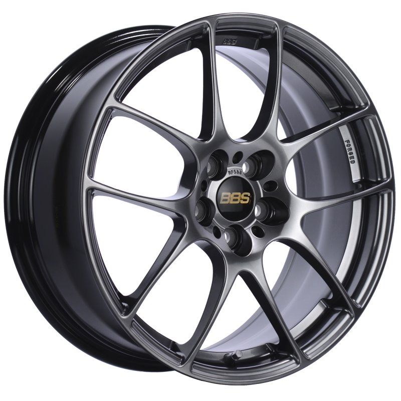 BBS RF 17x7.5 5x100 ET48 Diamond Black Wheel -70mm PFS/Clip Required