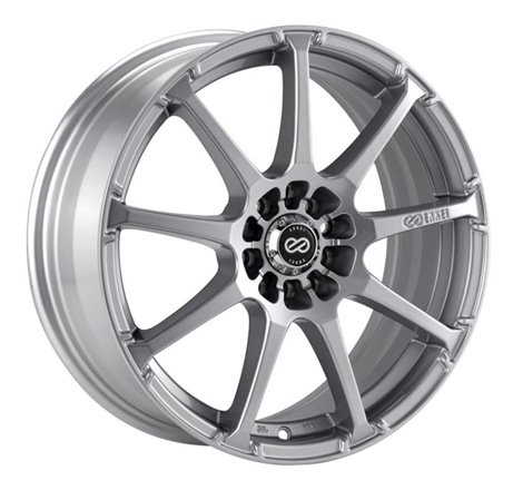 Enkei EDR9 17x8 5x112/114.3 45mm Offset 72.6 Bore Dia Silver Wheel