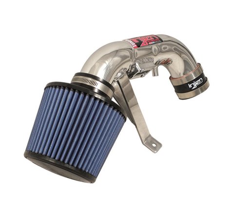 Injen 06-11 Honda Civic Hybrid 1.3L 4 cyl Polished Dyno-Tuned Air Intake w/ Web Nano-Fiber Filter