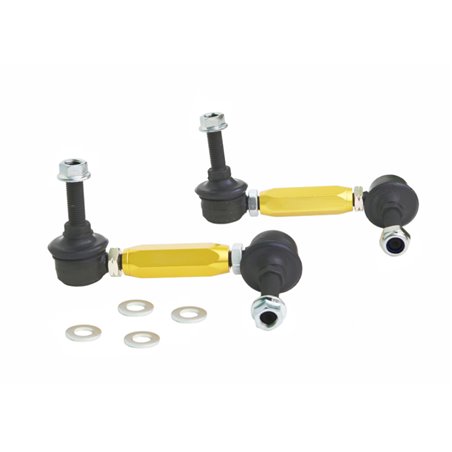 Whiteline Universal Swaybar Link Kit-Heavy Duty Adj Steel Ball w/ 10mm Ball Stud