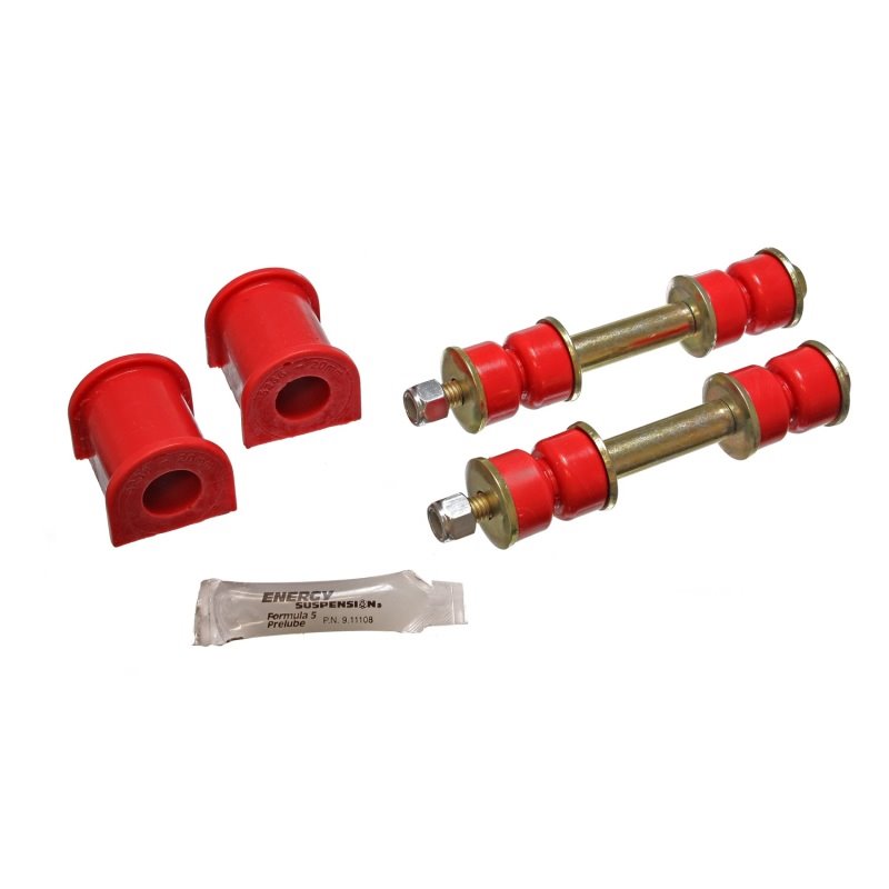 Energy Suspension 86-97 Nissan 720 & Hardbody PickUp 4WD Red 20mm Front Sway Bar Frame Bushings