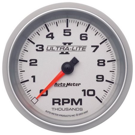 Autometer Ultra-Lite II 3-3/8in 10000 RPM In-Dash Tachometer