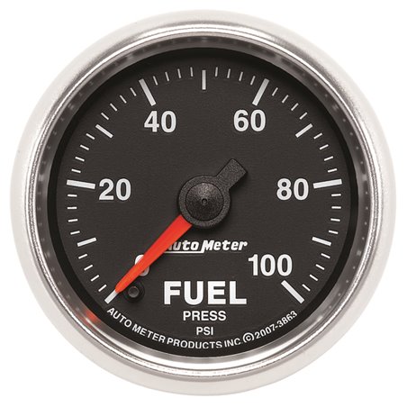 Autometer GS 0-100 PSI Full Sweep Electronic Fuel Pressure Gauge