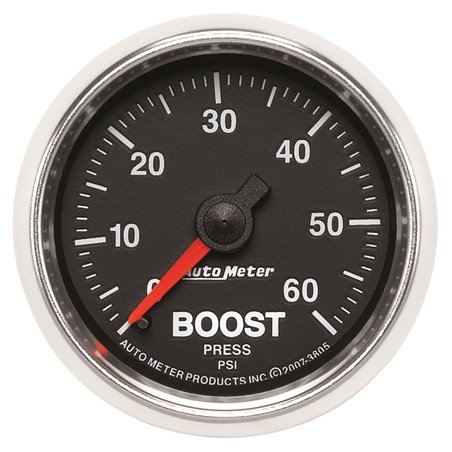 Autometer GS 52mm 0-60 psi Mechanical Boost Gauge