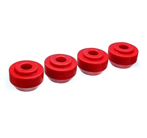 Energy Suspension 64-66 Ford Mustang Red Front Strut Rod Bushing Set