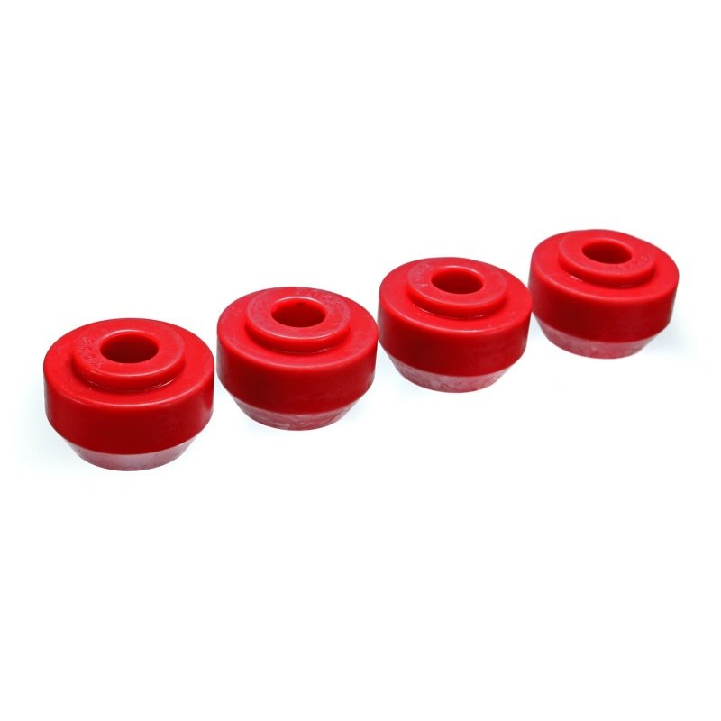 Energy Suspension 64-66 Ford Mustang Red Front Strut Rod Bushing Set