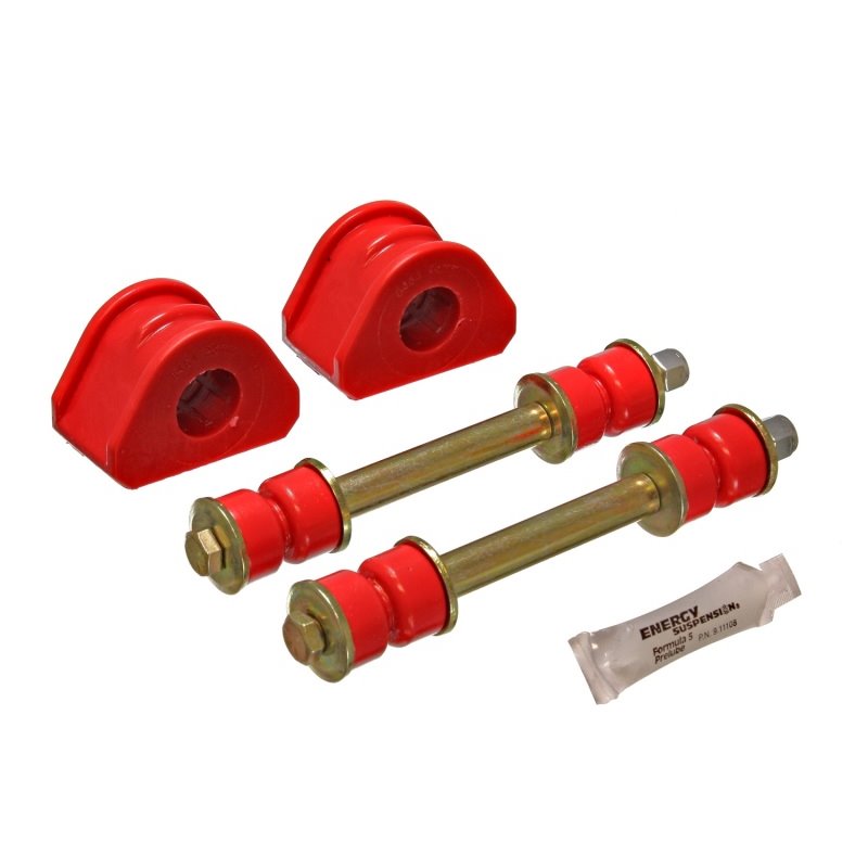 Energy Suspension 97-03 Ford F150 4wd/F250 Light Duty 4WD Red 27mm Front Sway Bar Bushing Set