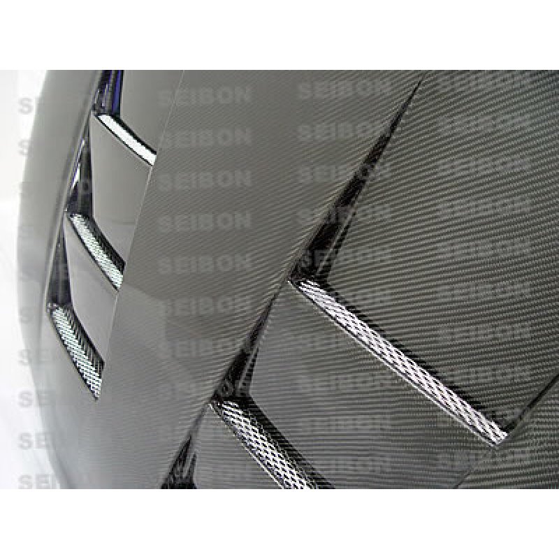 Seibon 93-98 Toyota Supra (JZA80L) TS Style Carbon Fiber Hood