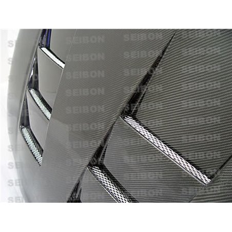 Seibon 93-98 Toyota Supra (JZA80L) TS Style Carbon Fiber Hood