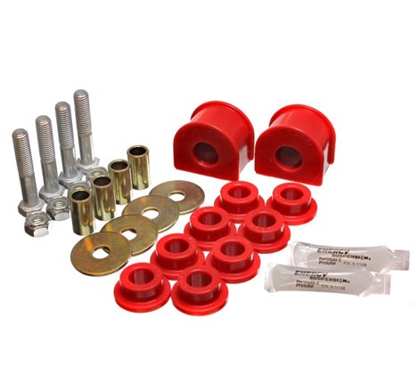 Energy Suspension 99-04 Ford F-150 Lightning 2WD Red Rear Sway Bar Bushing Set (Inc End Links)