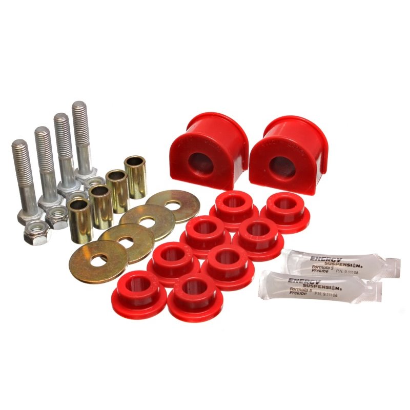 Energy Suspension 99-04 Ford F-150 Lightning 2WD Red Rear Sway Bar Bushing Set (Inc End Links)