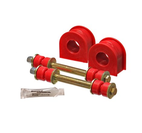 Energy Suspension 99-04 Ford F150 Lightning 2WD 31mm Red Front Sway Bar Bushing Set (Inc E/Links)