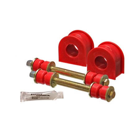 Energy Suspension 99-04 Ford F150 Lightning 2WD 31mm Red Front Sway Bar Bushing Set (Inc E/Links)