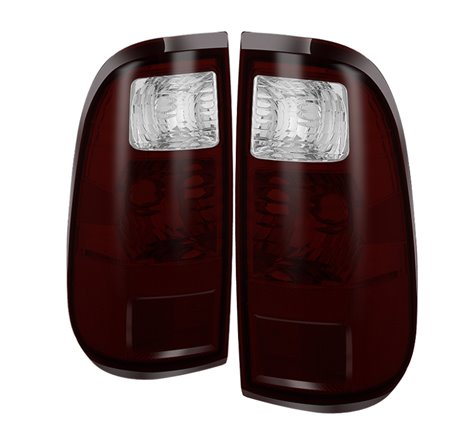 Xtune Ford F250/F350/F450/F550 Superduty 08-15 OEM Style Tail Lights -Red Smoked ALT-JH-FS08-OE-RSM