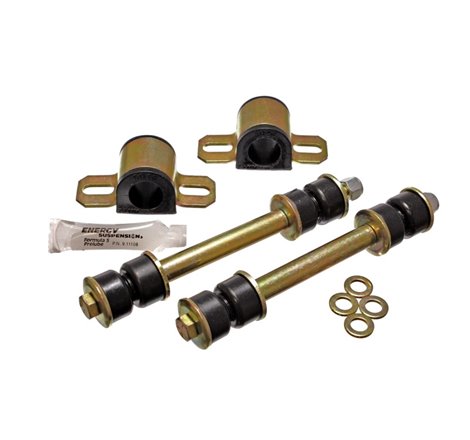 Energy Suspension 86-97 Nissan 720 & Hardbody PickUp 2WD Black 23mm Front Sway Bar Frame Bushings