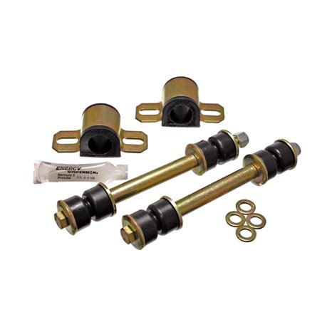 Energy Suspension 86-97 Nissan 720 & Hardbody PickUp 2WD Black 23mm Front Sway Bar Frame Bushings