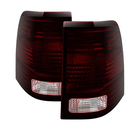 Xtune Ford Explorer 02-05 4Door OEM Style Tail Lights Red Smoked ALT-JH-FEX02-OE-RSM