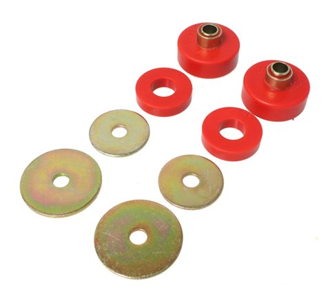 Energy Suspension All Non-Spec Vehicle 2WD Red Universal Mounts/Isolator Kit