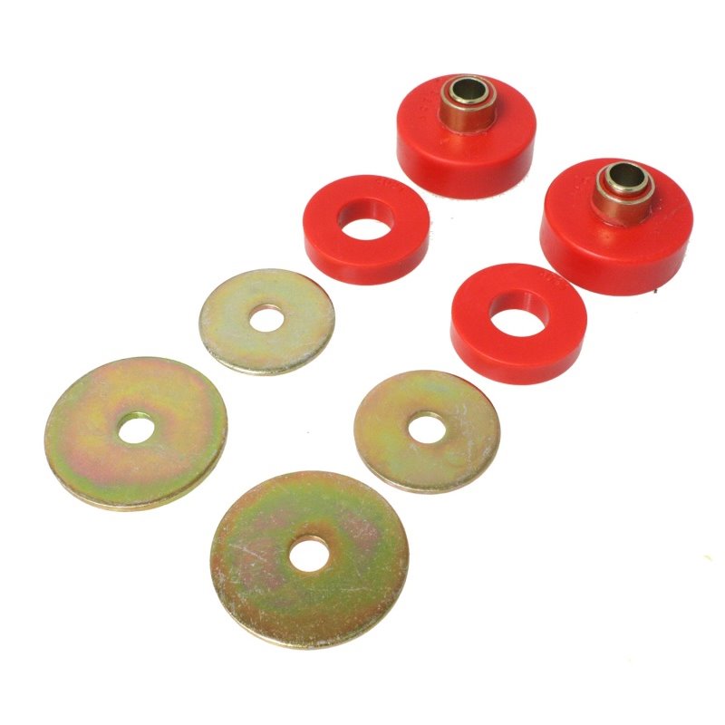 Energy Suspension All Non-Spec Vehicle 2WD Red Universal Mounts/Isolator Kit