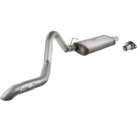 aFe MACHForce XP Exhausts Cat-Back SS-409 EXH CB Jeep Cherokee XJ 91-01 I6-4.0L HT - 2.5 In.