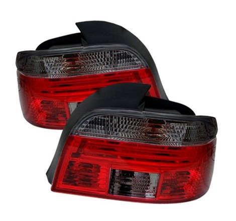 Xtune Bmw E39 5-Series 97-00 Tail Light Red Smoke ALT-CI-BE3997-RSM