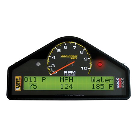 Autometer Pro-Comp Street Dash RPM/Speed/Oil Press & Temp/WaterTemp/Fuel Level/Battery Voltage Gauge