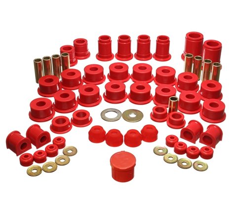 Energy Suspension 90-95 Toyota 4 Runner 2WD/4WD Red Hyper-Flex Master Bushing Set