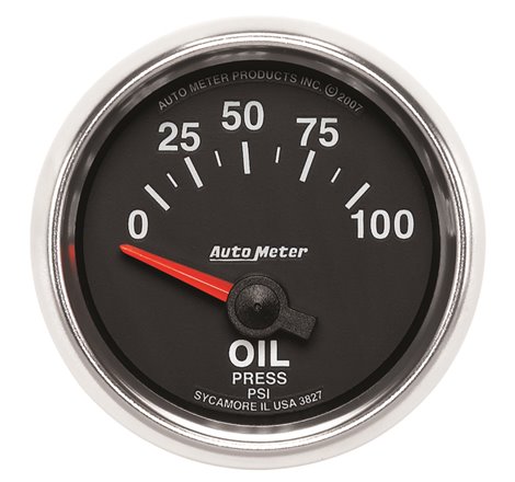 Autometer GS 0-100 PSI Short Sweep Electronic Oil Pressure Gauge