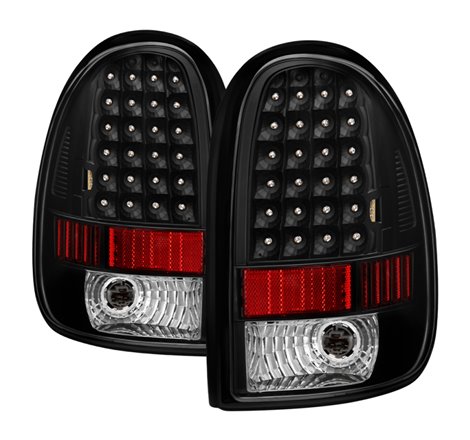 Xtune Plymouth Voyager/Grand Voyager 96-00 LED Tail Lights Black ALT-ON-DC96-LED-BK