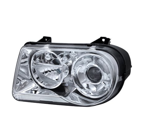 Xtune Chrysler 300C w/ Halogen Projection Style Only 05-10 Headlights Left HD-JH-C300C-OEM-L